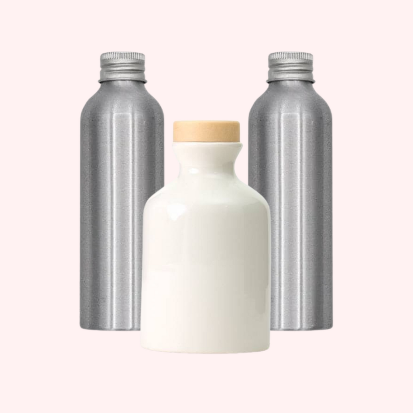 Bubbles and Brunch - White Ceramic Reed Diffuser Gift Set