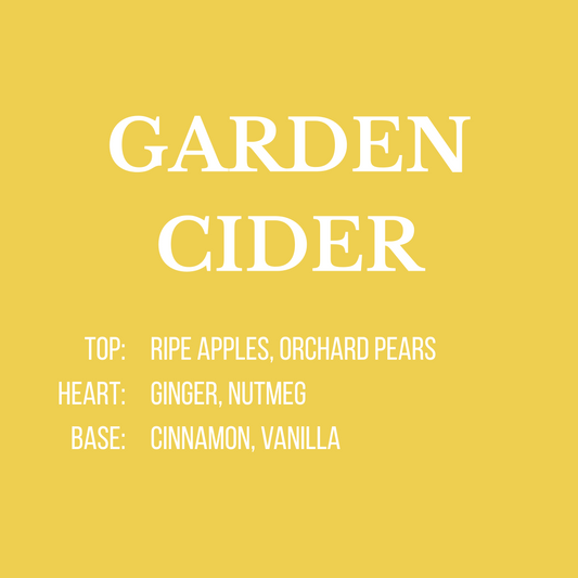 Garden Cider - Green Candle