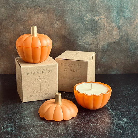 Limited Edition Pumpkin Jar - Harvest Apple