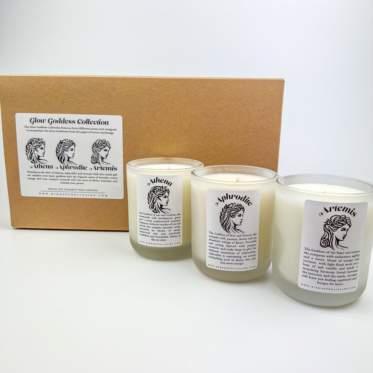 Glow Goddess Trio Candle Gift Set