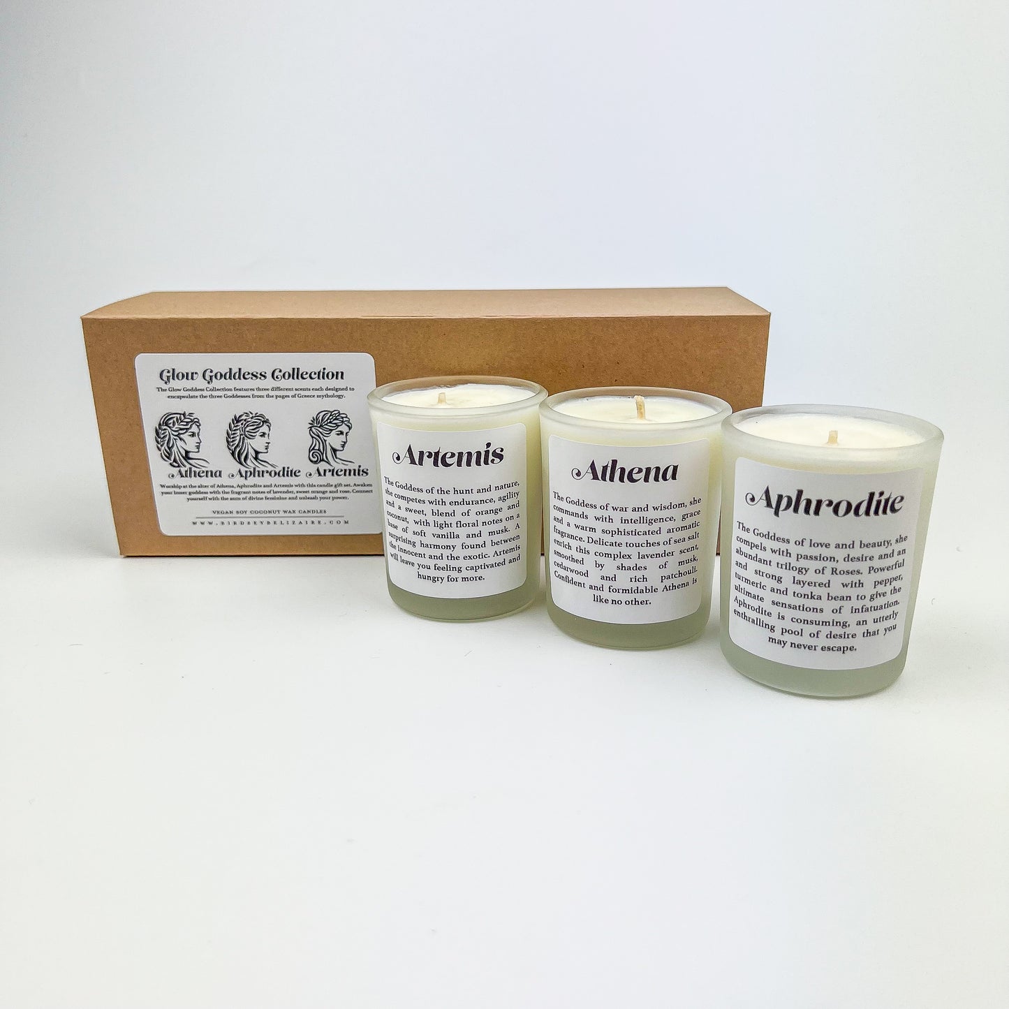 Glow Goddess Mini Trio Candle Gift Set