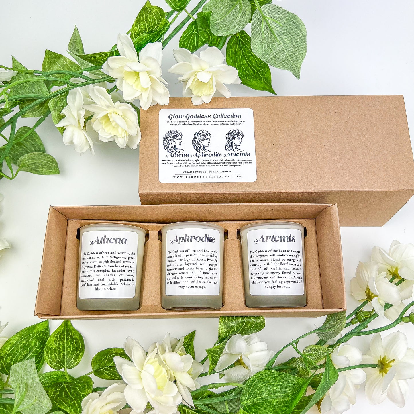 Glow Goddess Mini Trio Candle Gift Set
