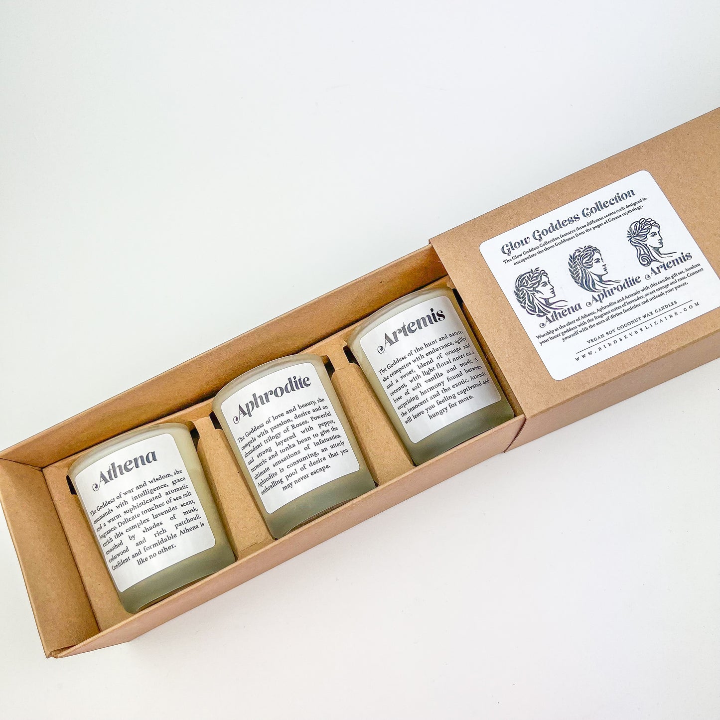 Glow Goddess Mini Trio Candle Gift Set