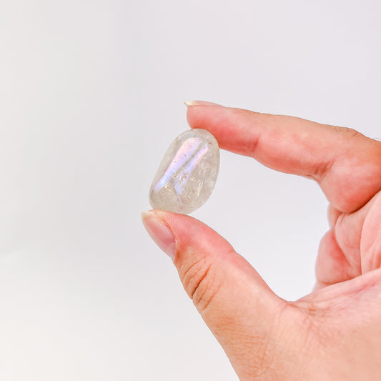 Angel Aura Quartz Tumbled Stone