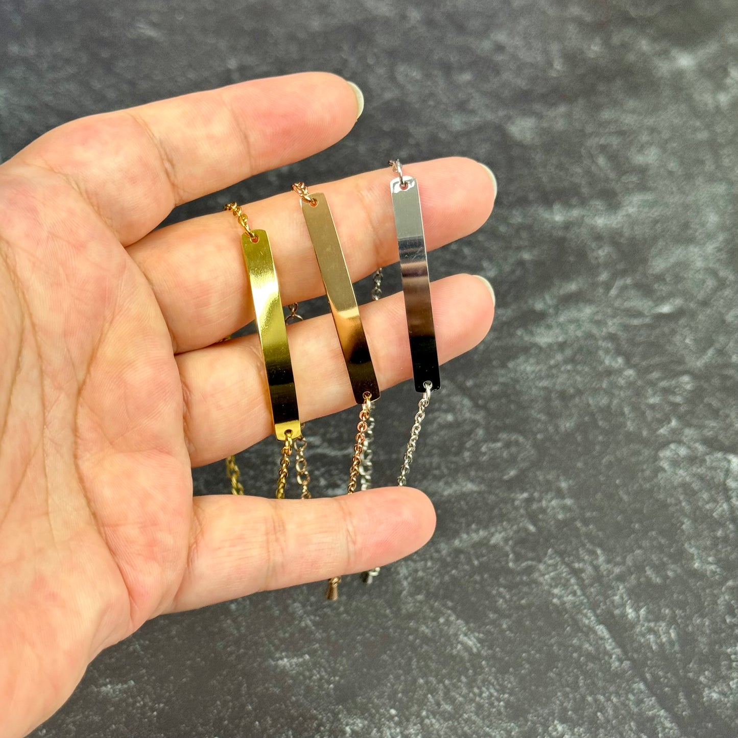 Zodiac Star Sign Engraved Stainless Steel Bracelet