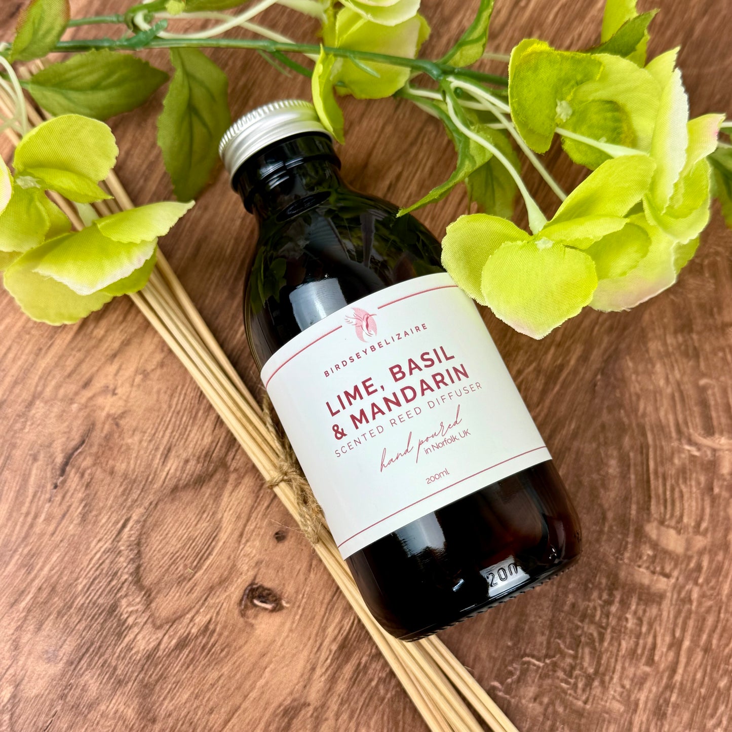 Lime, Basil & Mandarin - Signature Reed Diffuser