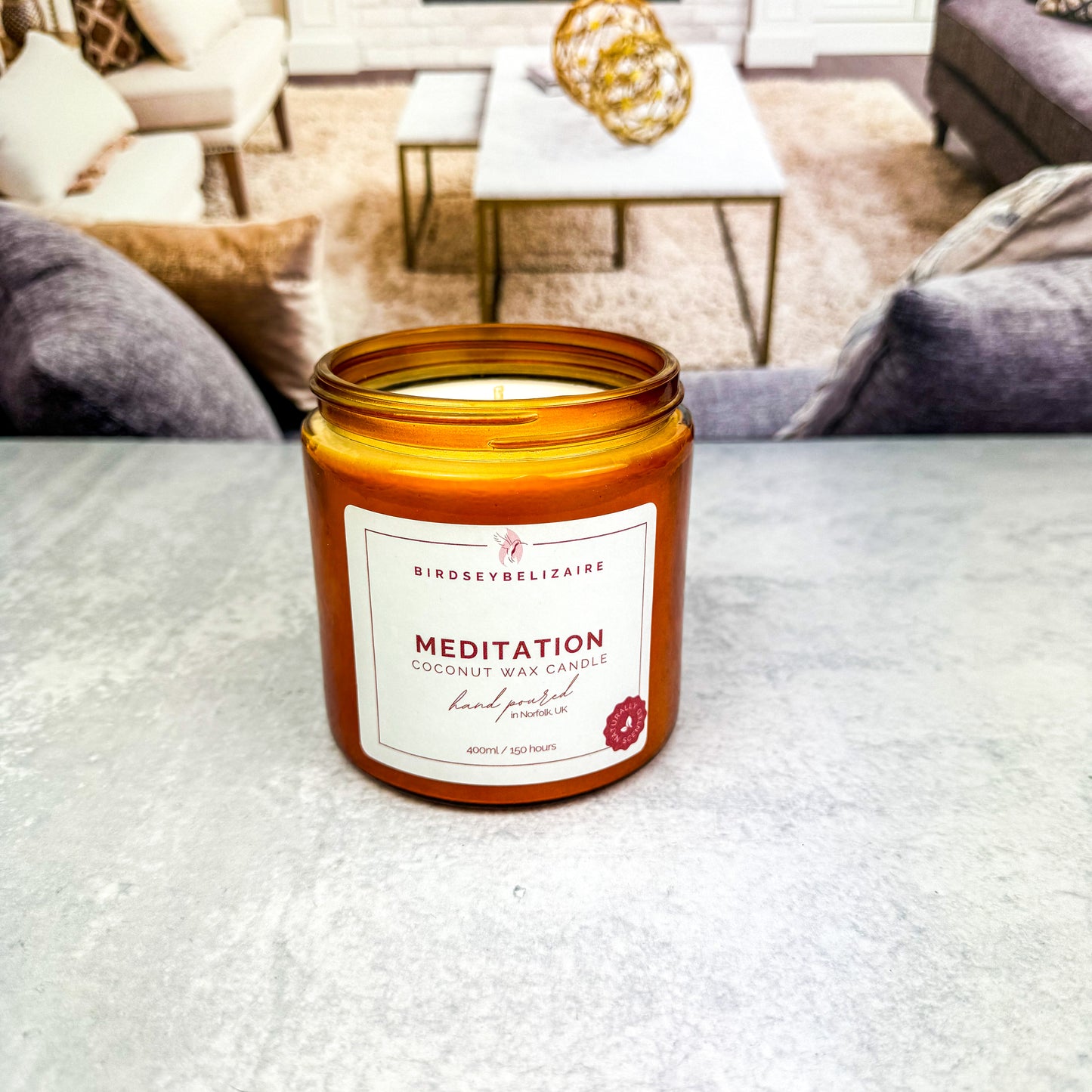 Meditation - Naturally Scented Candle