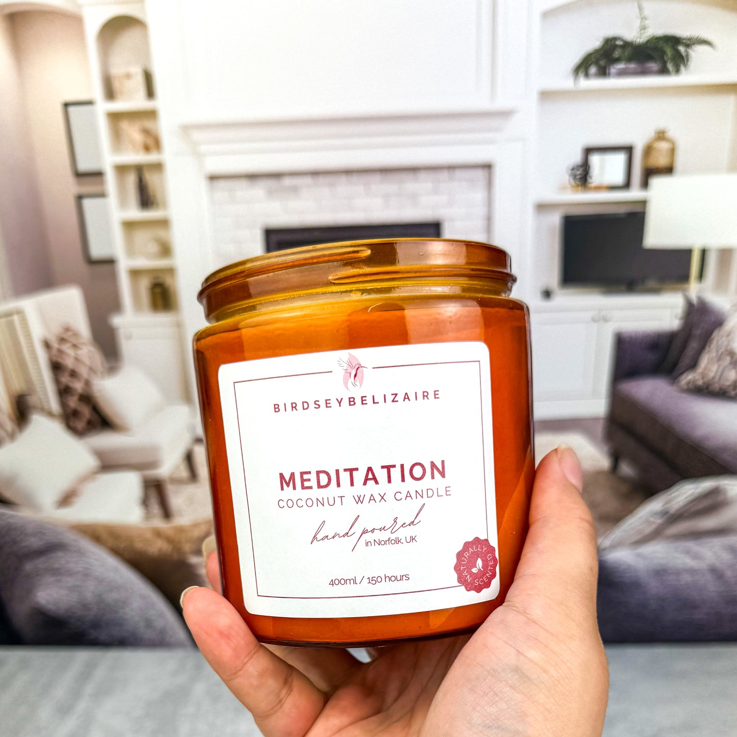 Meditation - Naturally Scented Candle