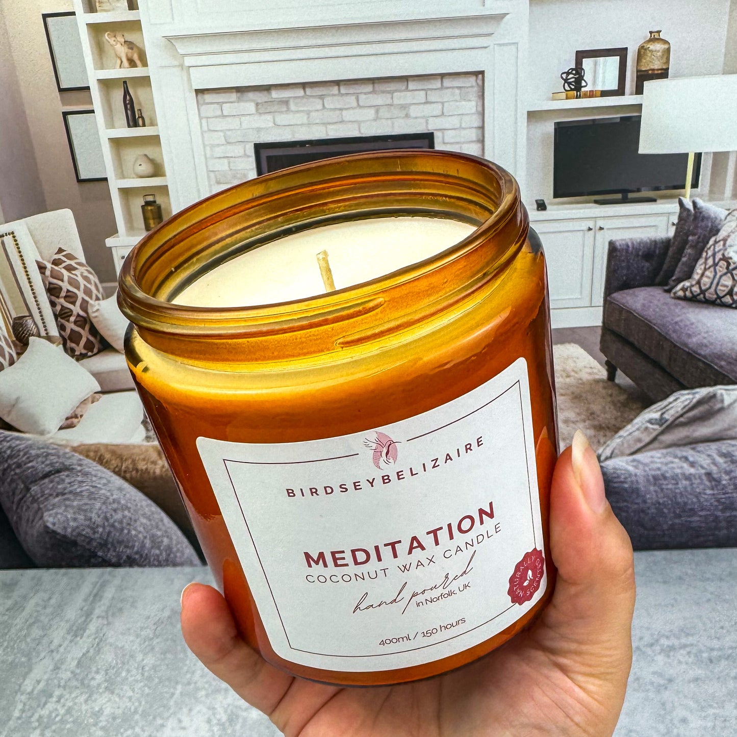 Meditation - Naturally Scented Candle