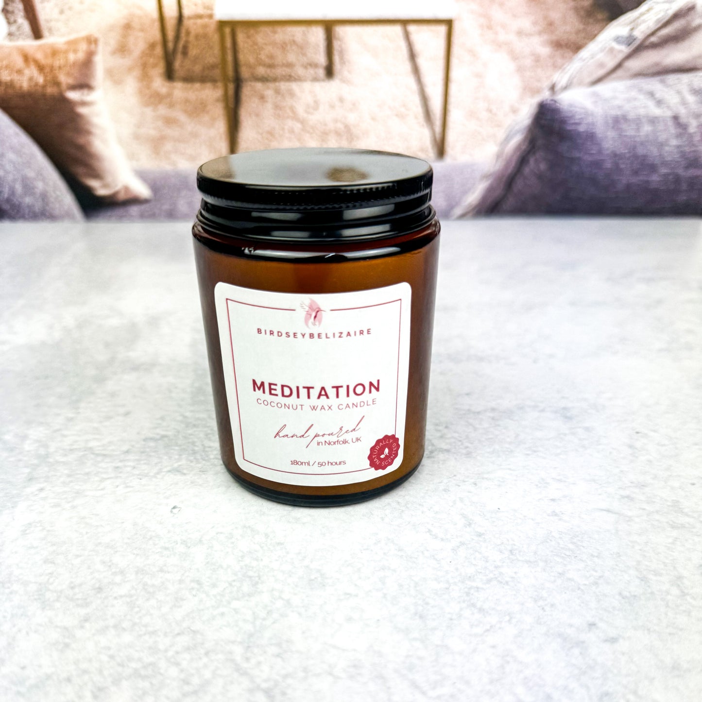 Meditation - Naturally Scented Candle