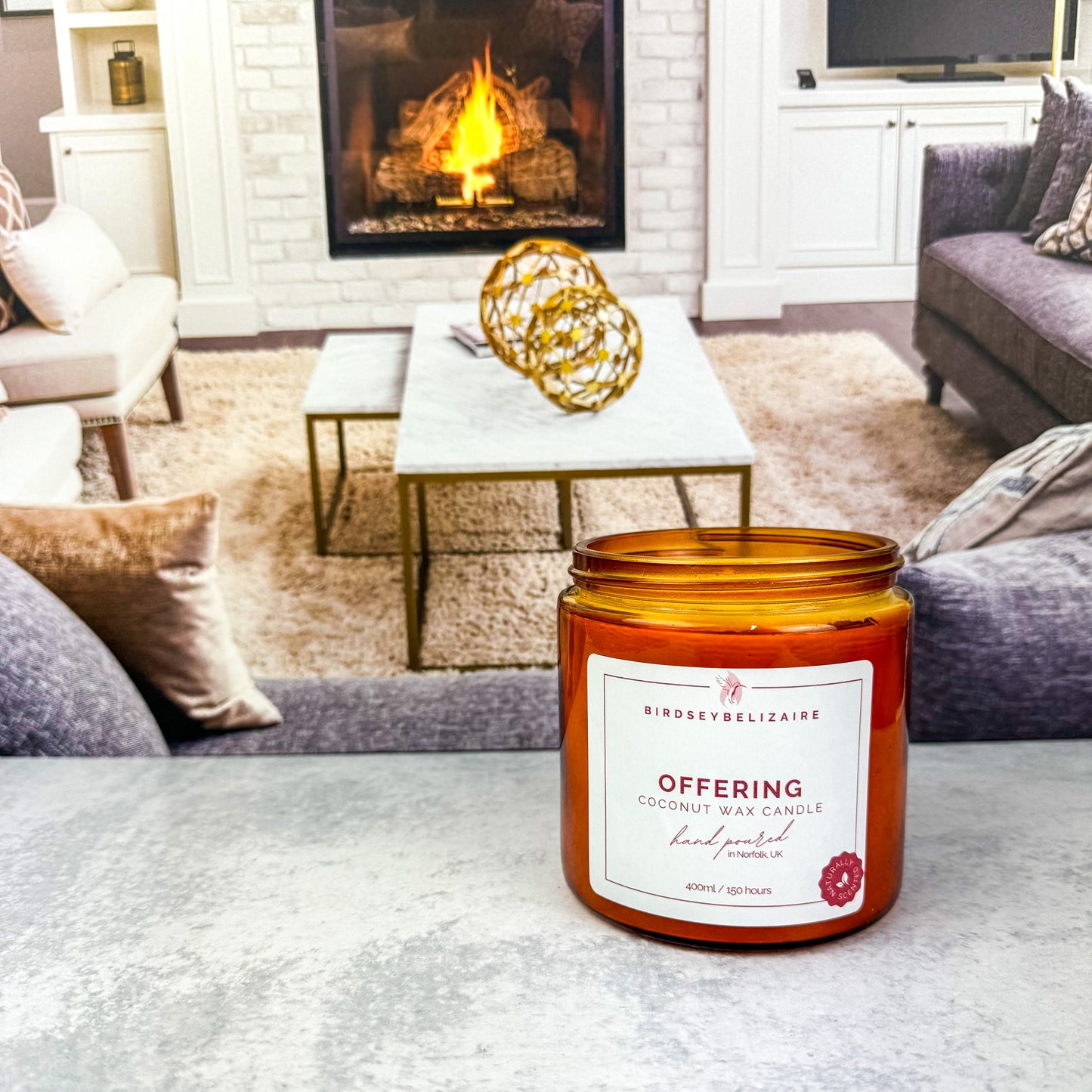 Offering - Naturally Scented Candle