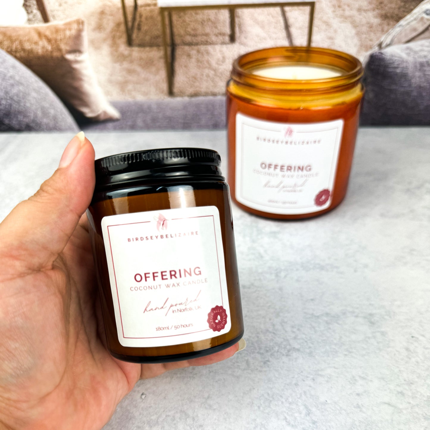 Offering - Naturally Scented Candle
