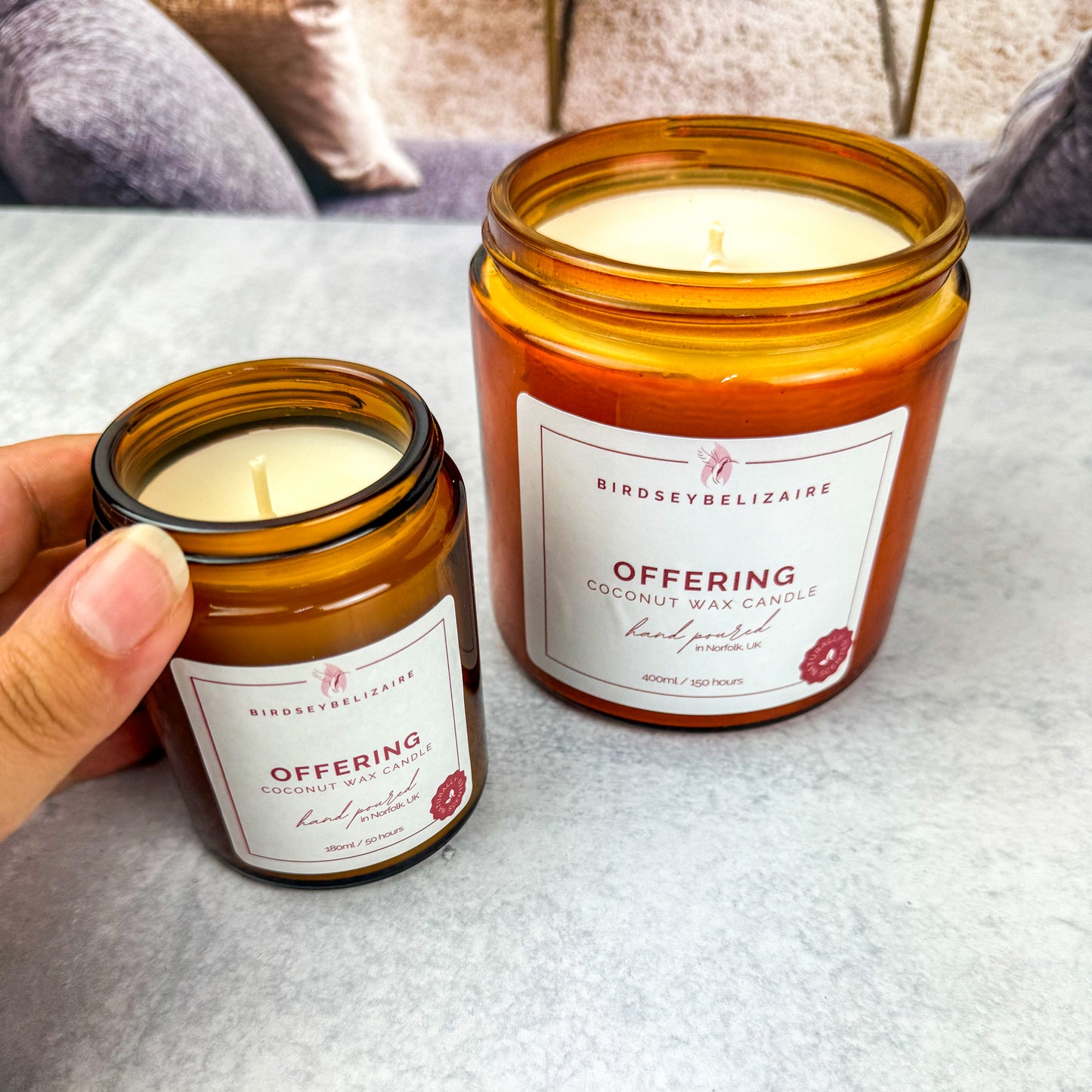 Offering - Naturally Scented Candle
