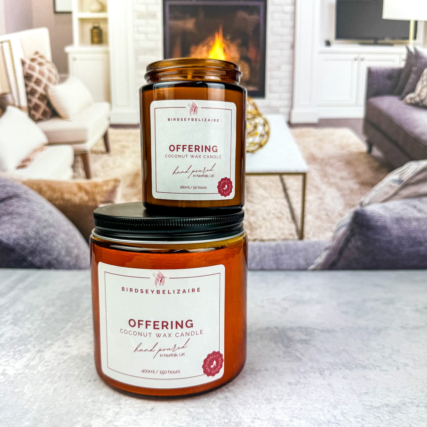 Offering - Naturally Scented Candle