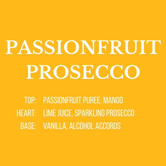 Passionfruit Prosecco - Pink Candle