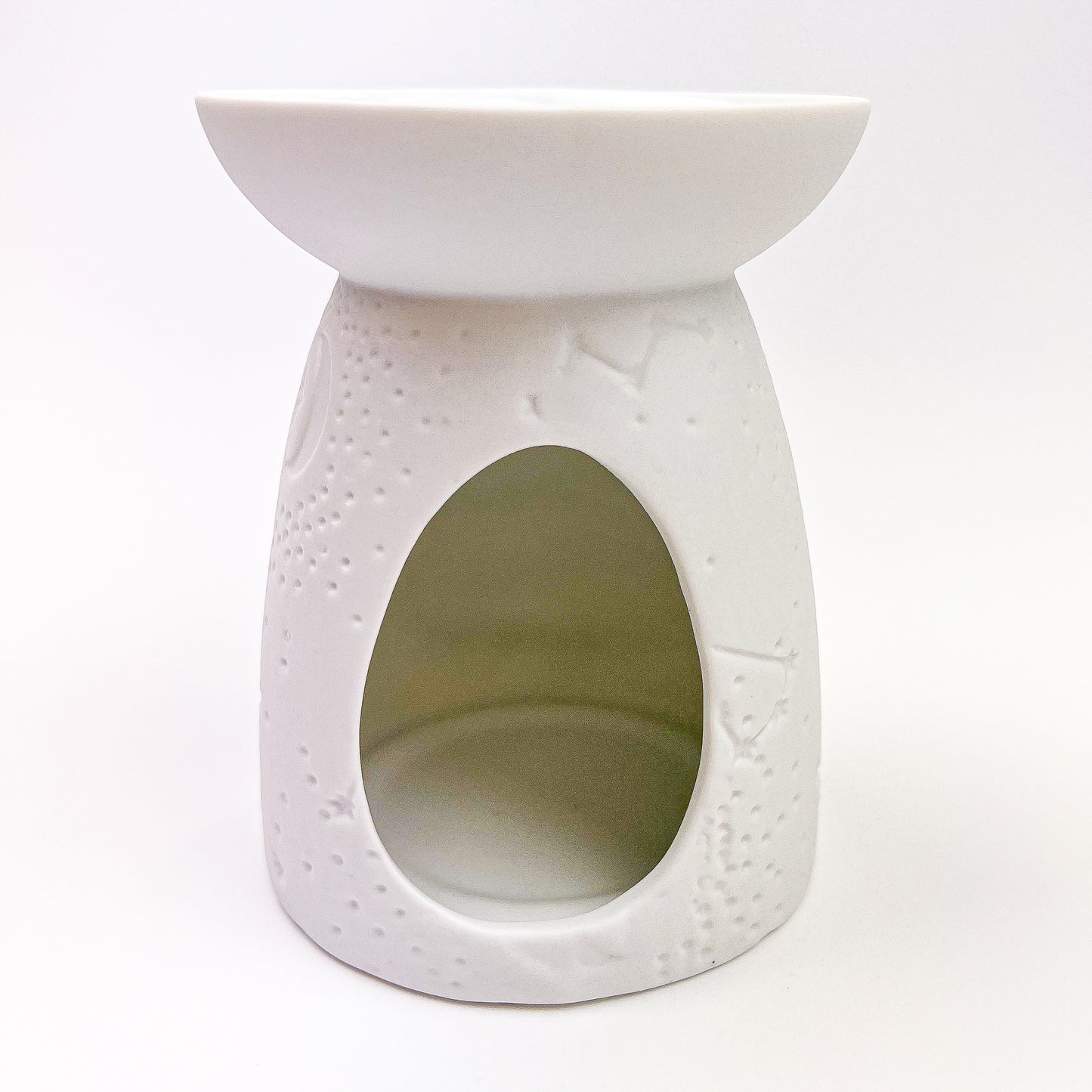 White Celestial Wax Burner