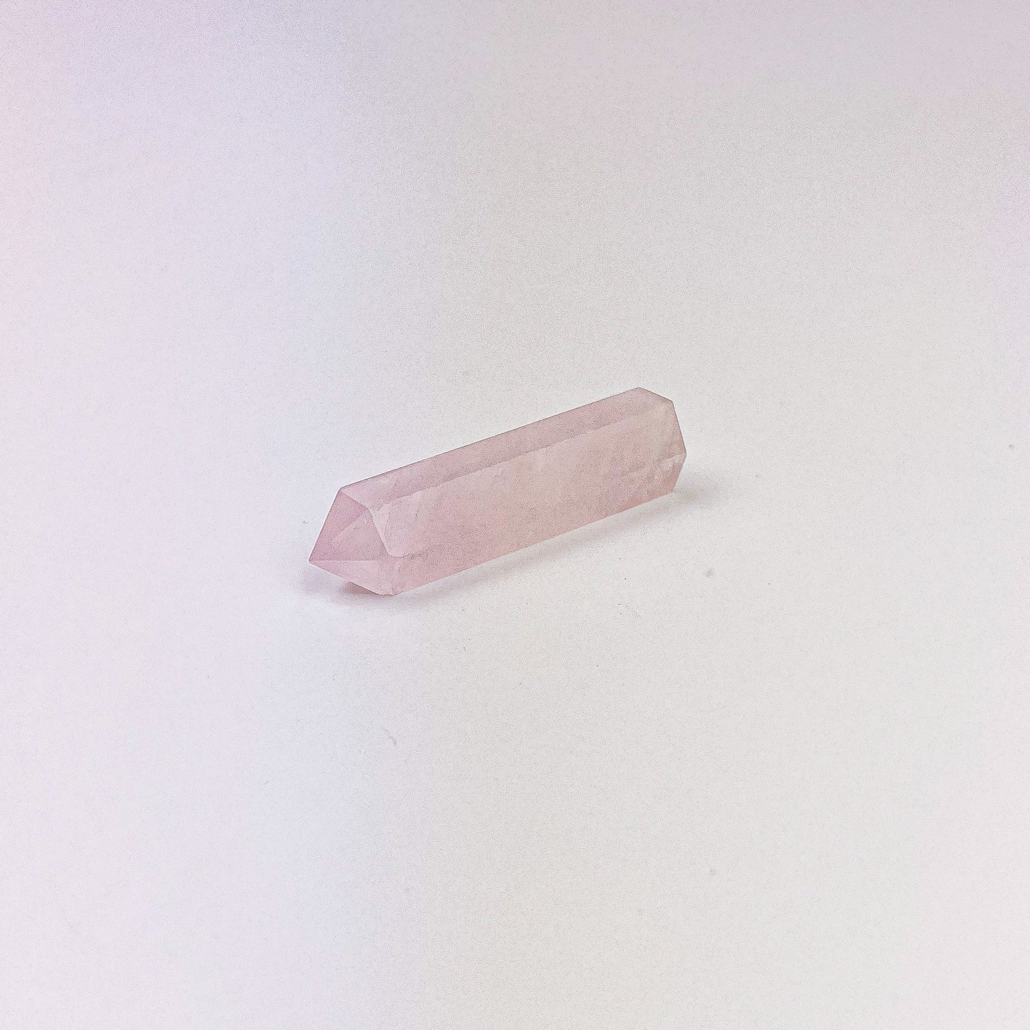 Rose Quartz Crystal Pointer