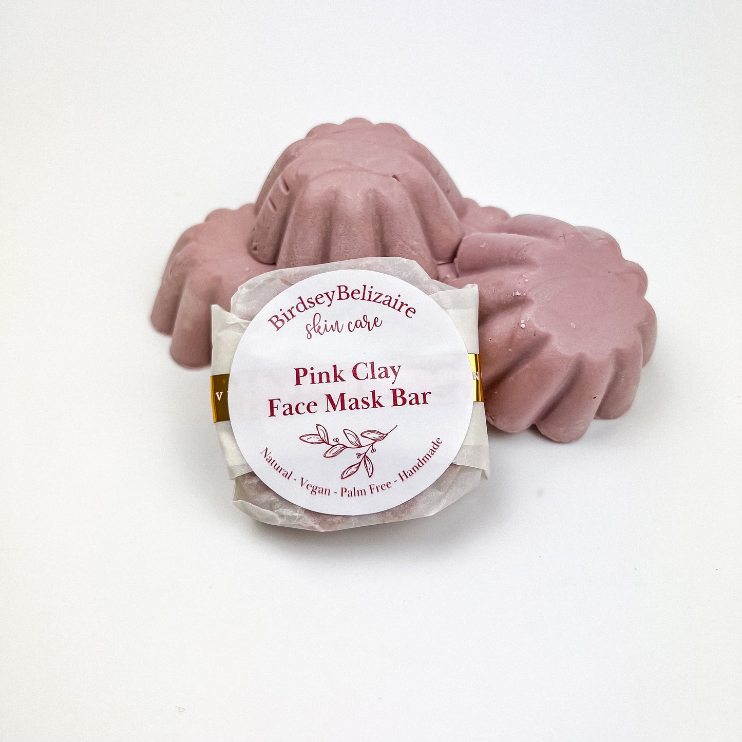 Pink Clay Facial Mask Bar