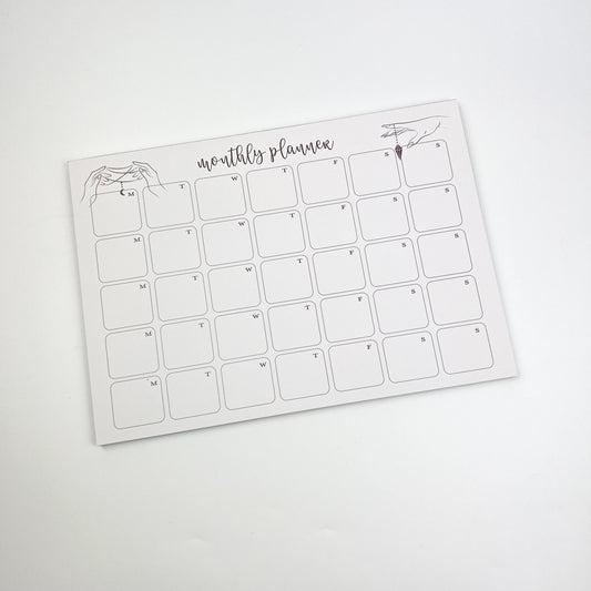 Monthly Manifestation Planner