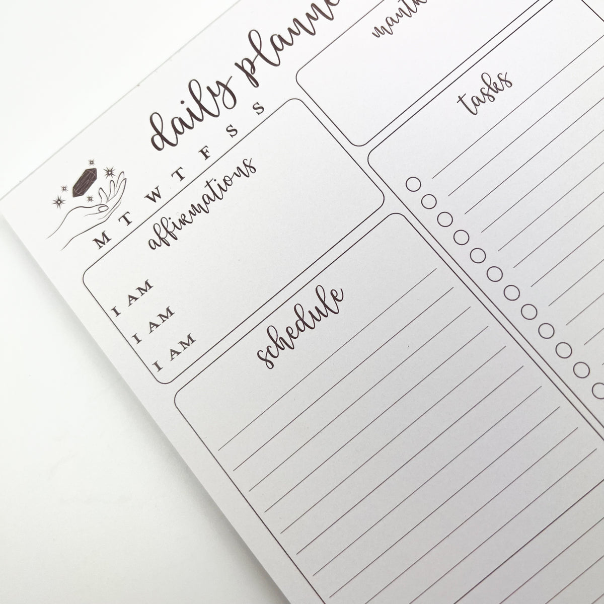 Daily A5 Manifestation Planner