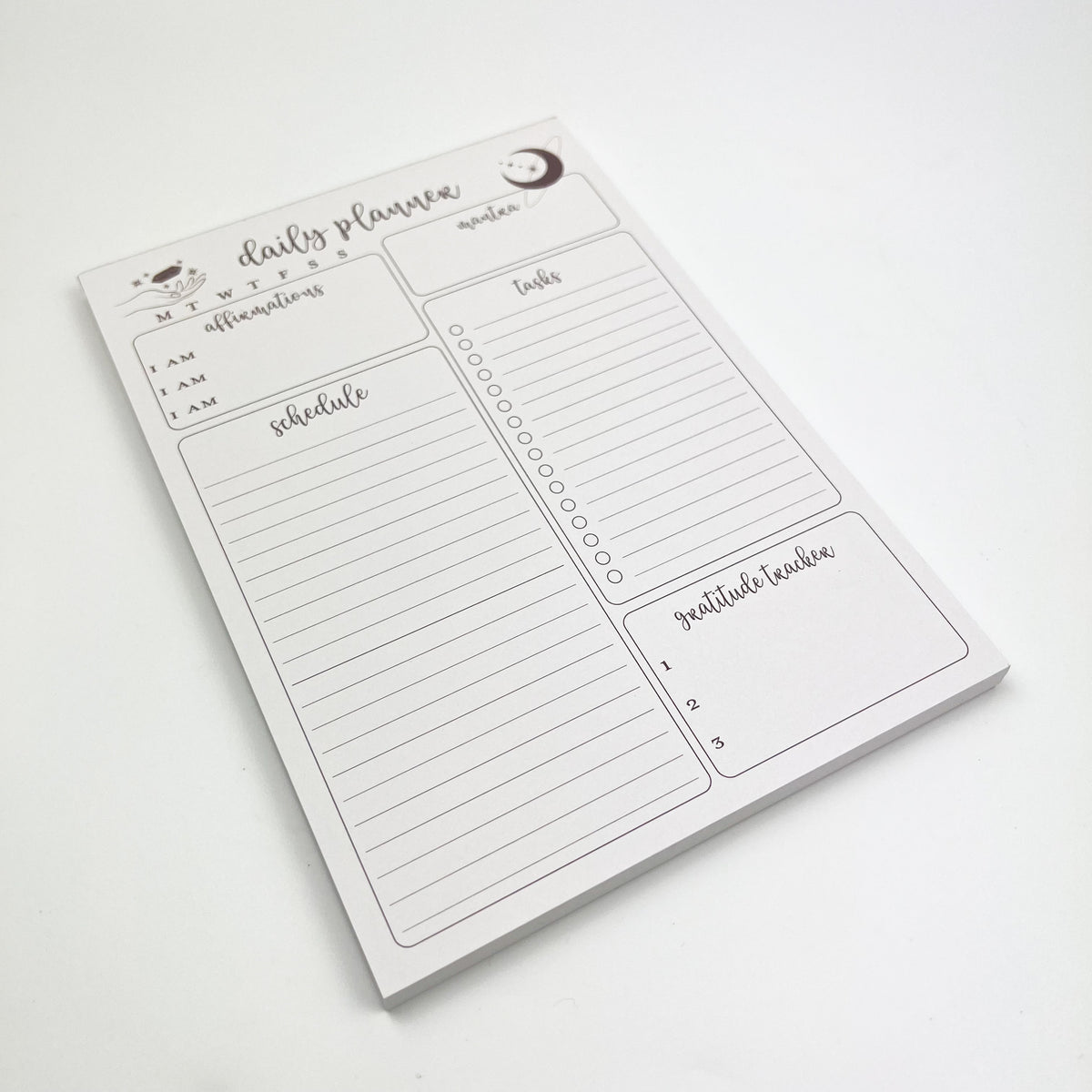 Daily A5 Manifestation Planner