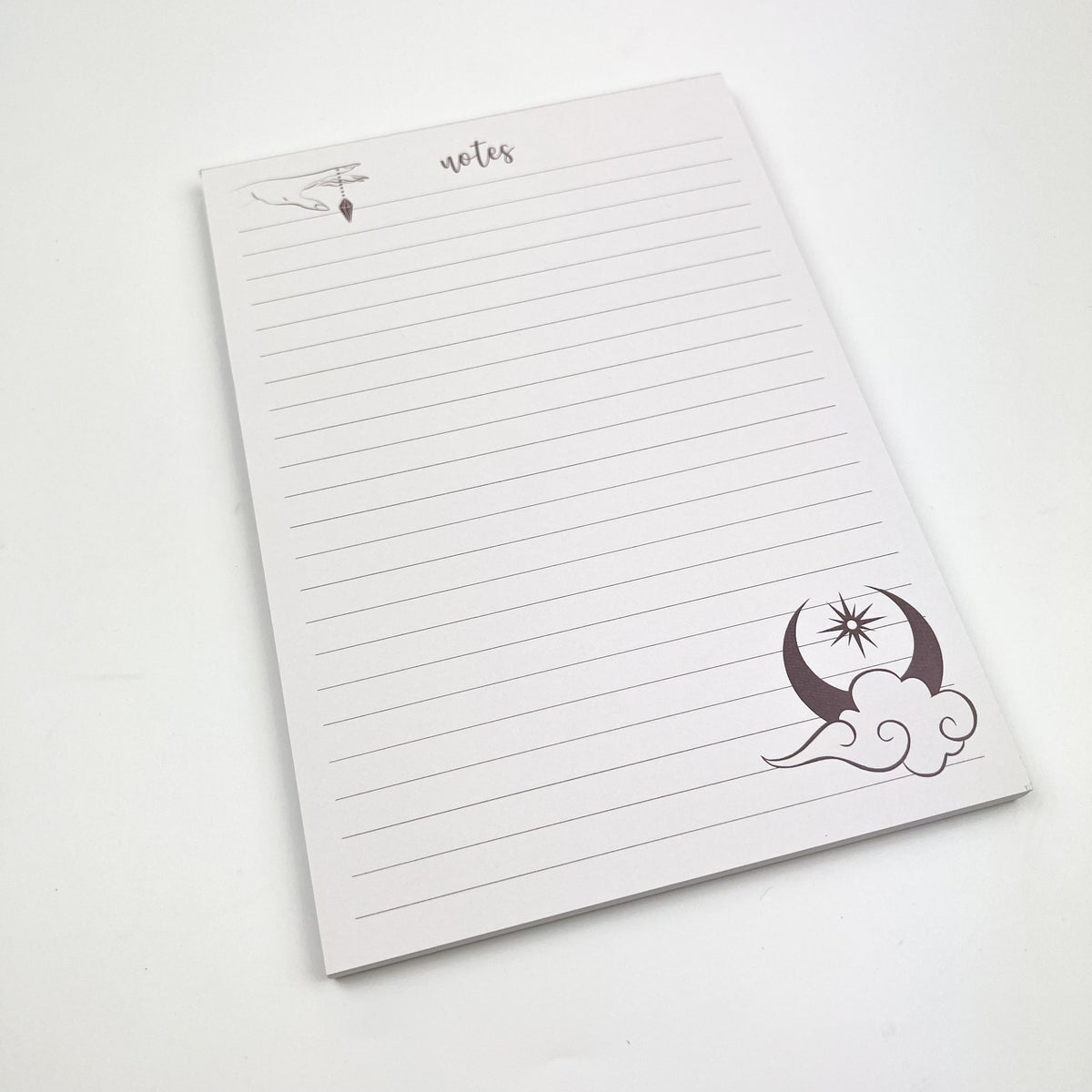 Lined A5 Notepad