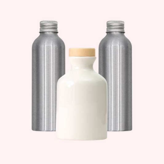 Bubbles and Brunch - White Ceramic Reed Diffuser Gift Set