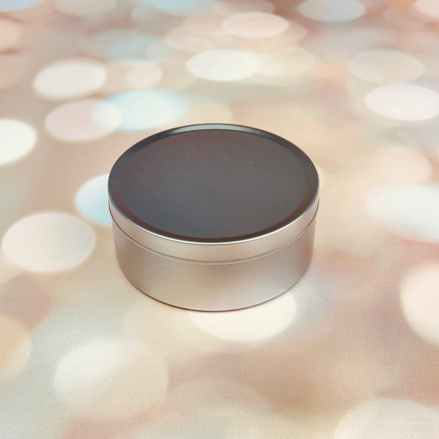 Round Metal Tin Candle Guest Favours