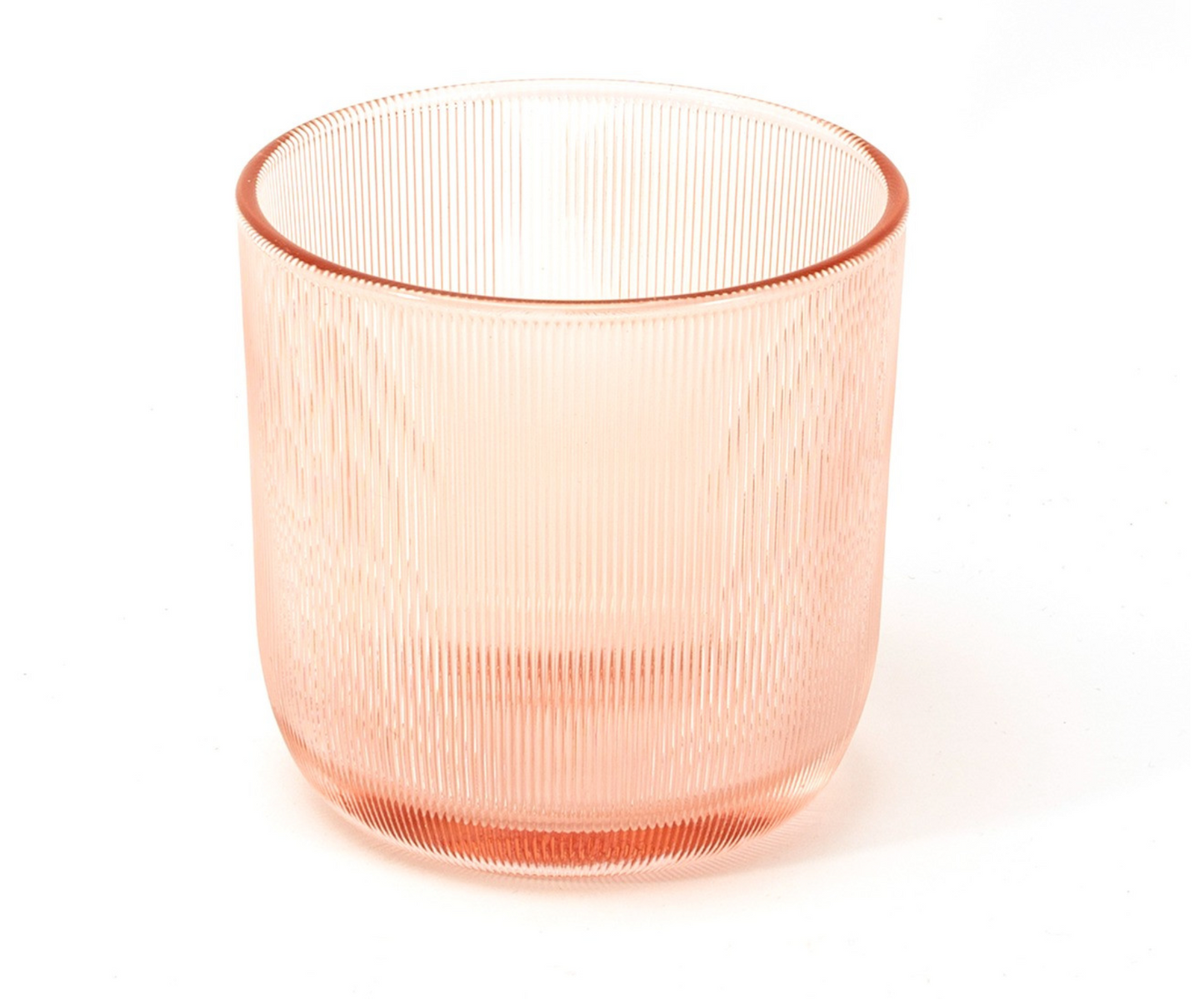 Limited Edition - Custom Pink Ribbed Candle