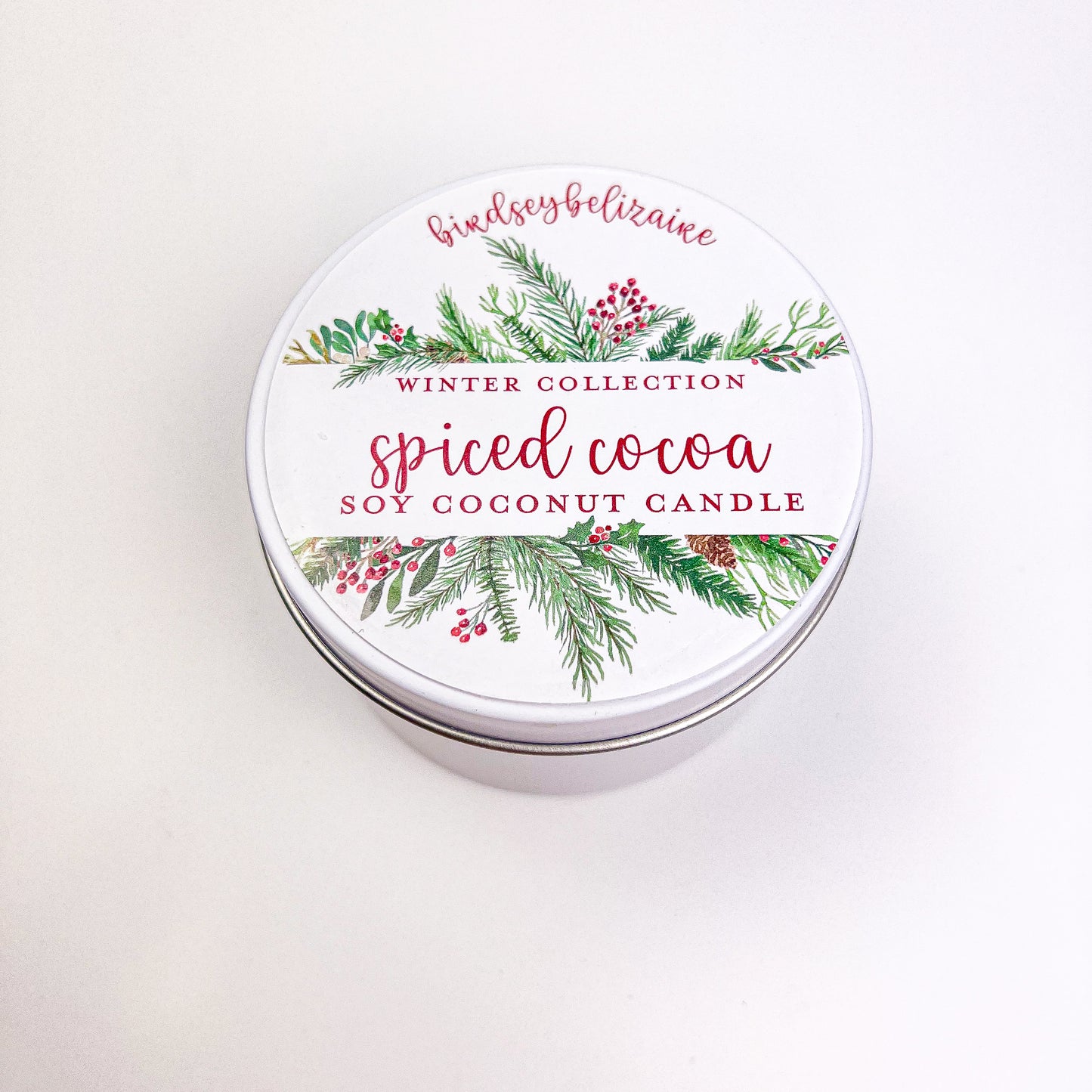 Spiced Cocoa - Holiday Candle Tin