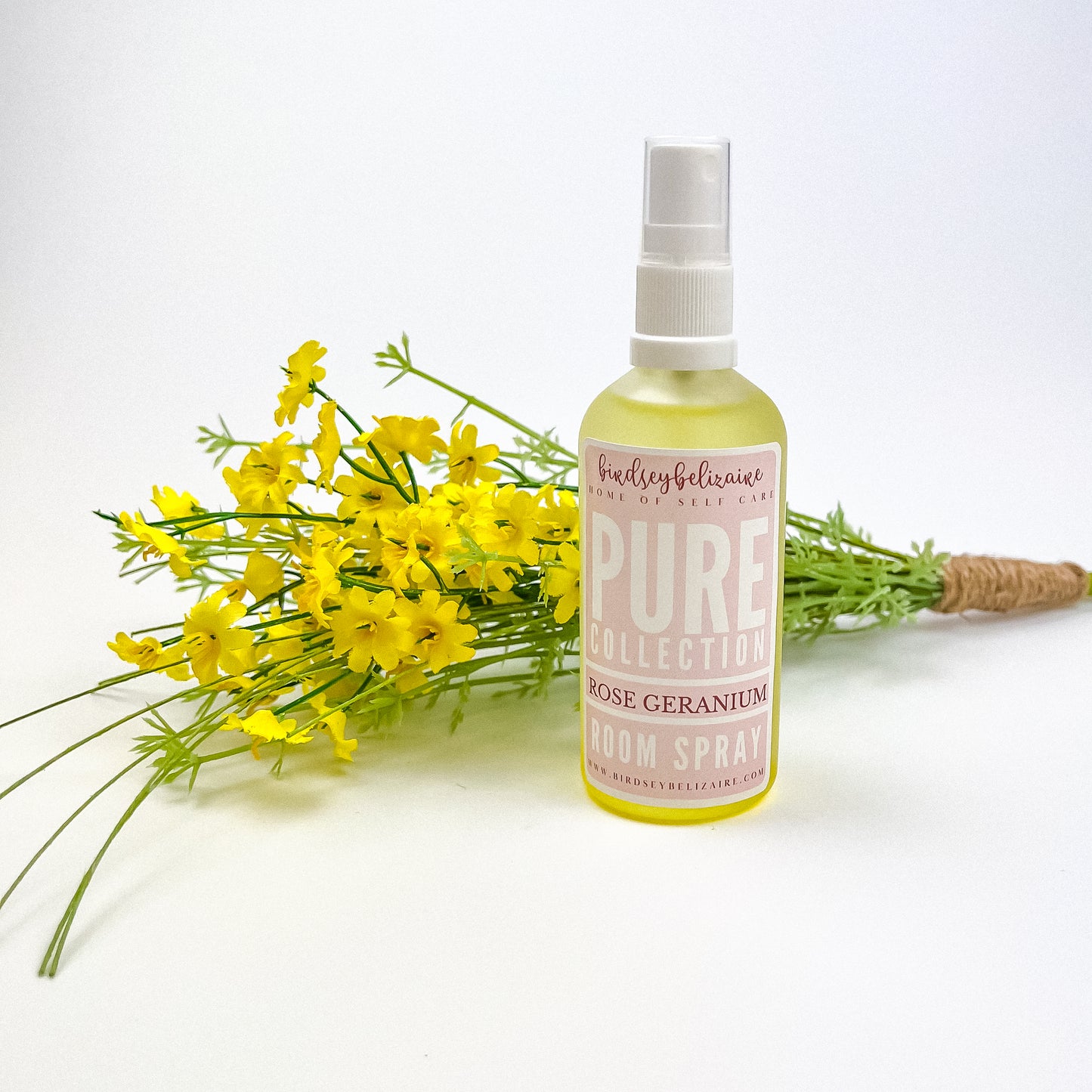 Naturally scented room spray