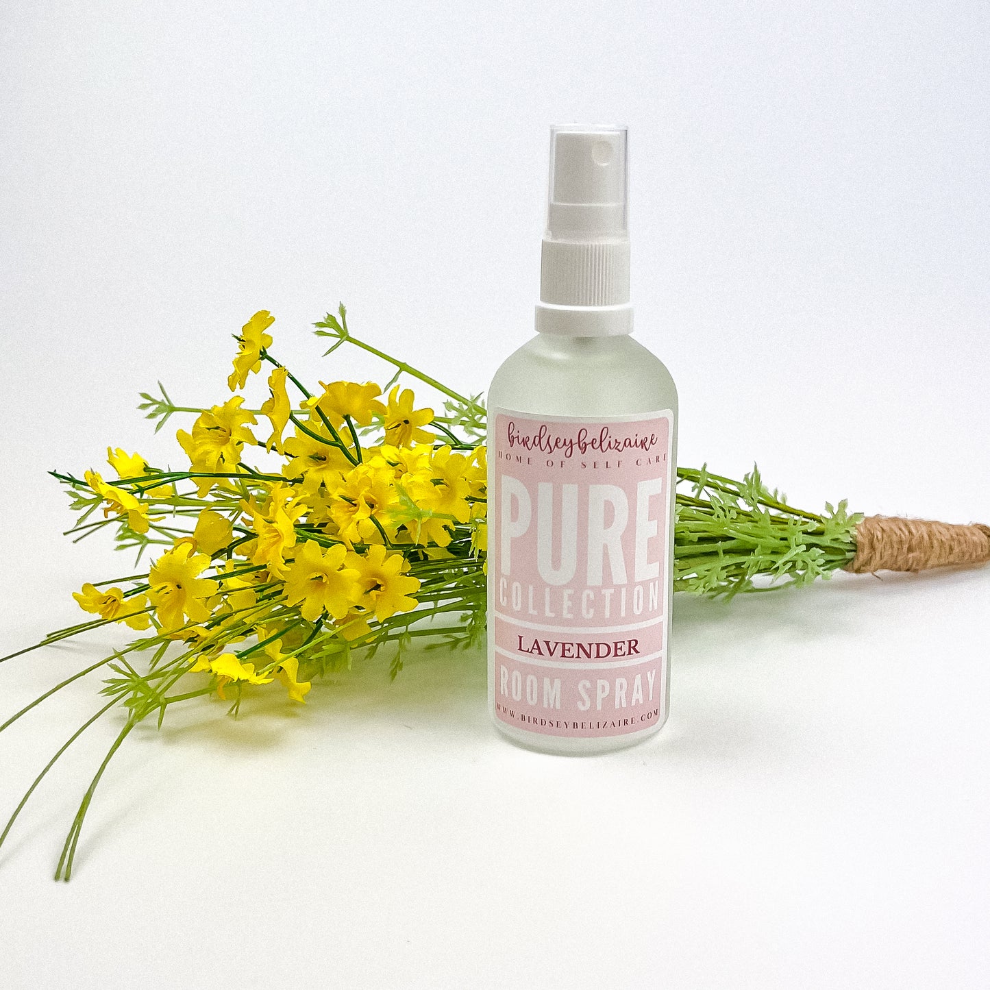 Naturally scented room spray